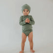 Baby Long-Sleeve Bamboo Onesie | Rose