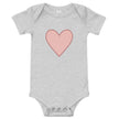 Baby short sleeve one piece - Big Heart