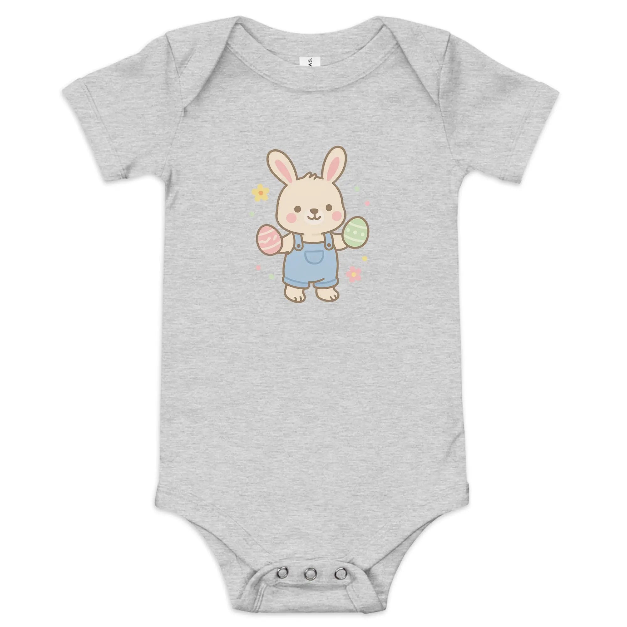 Baby short sleeve one piece - Little Bunny