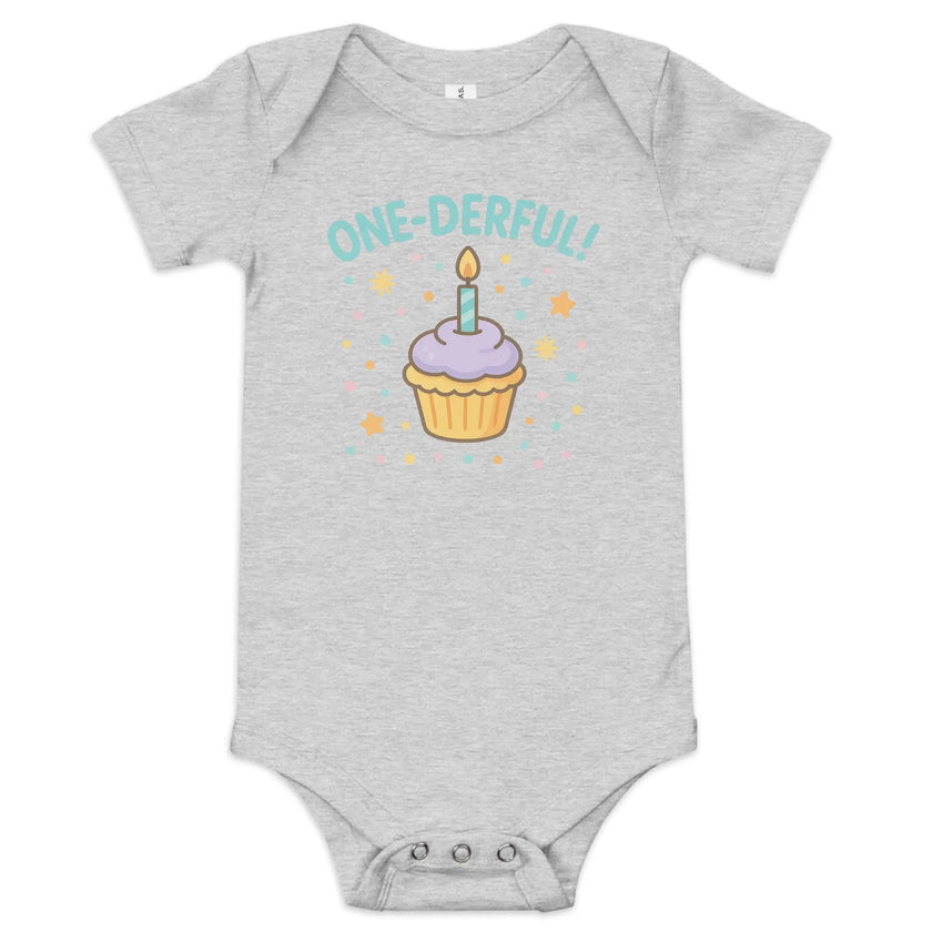 Baby short sleeve one piece - One-Derful
