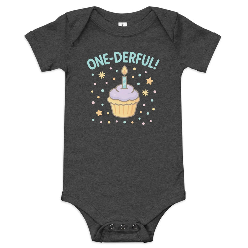 Baby short sleeve one piece - One-Derful