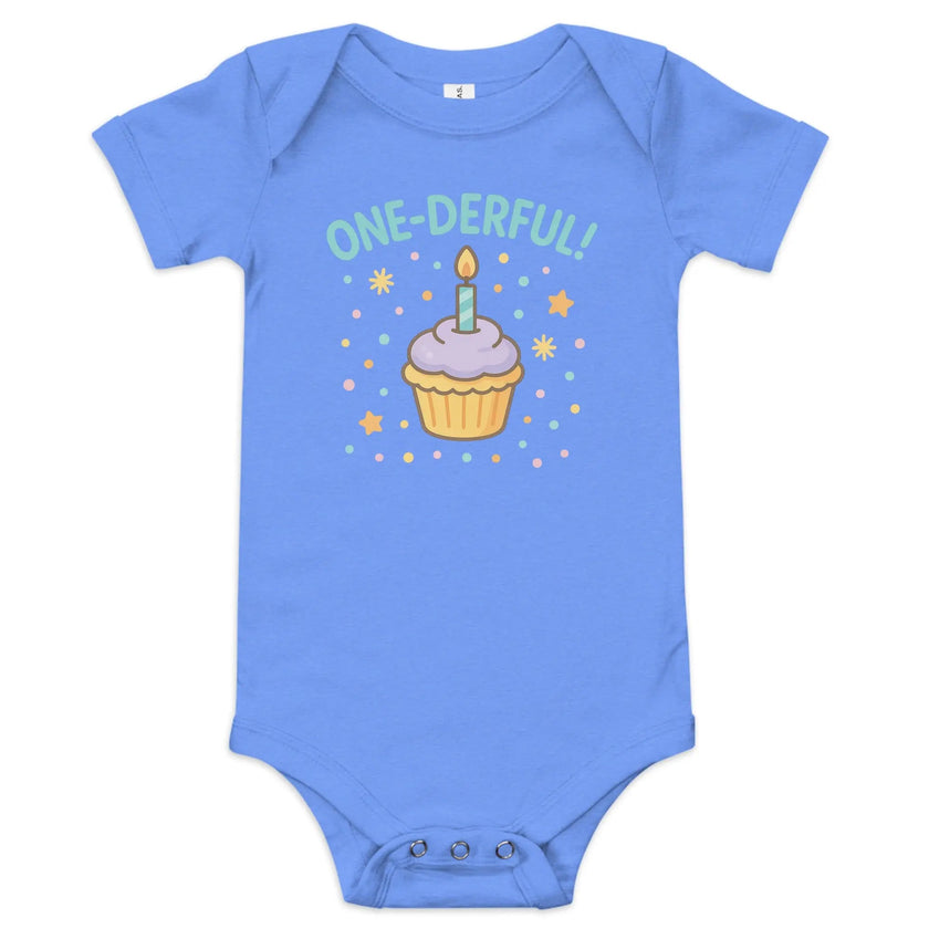 Baby short sleeve one piece - One-Derful