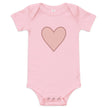 Baby short sleeve one piece - Big Heart