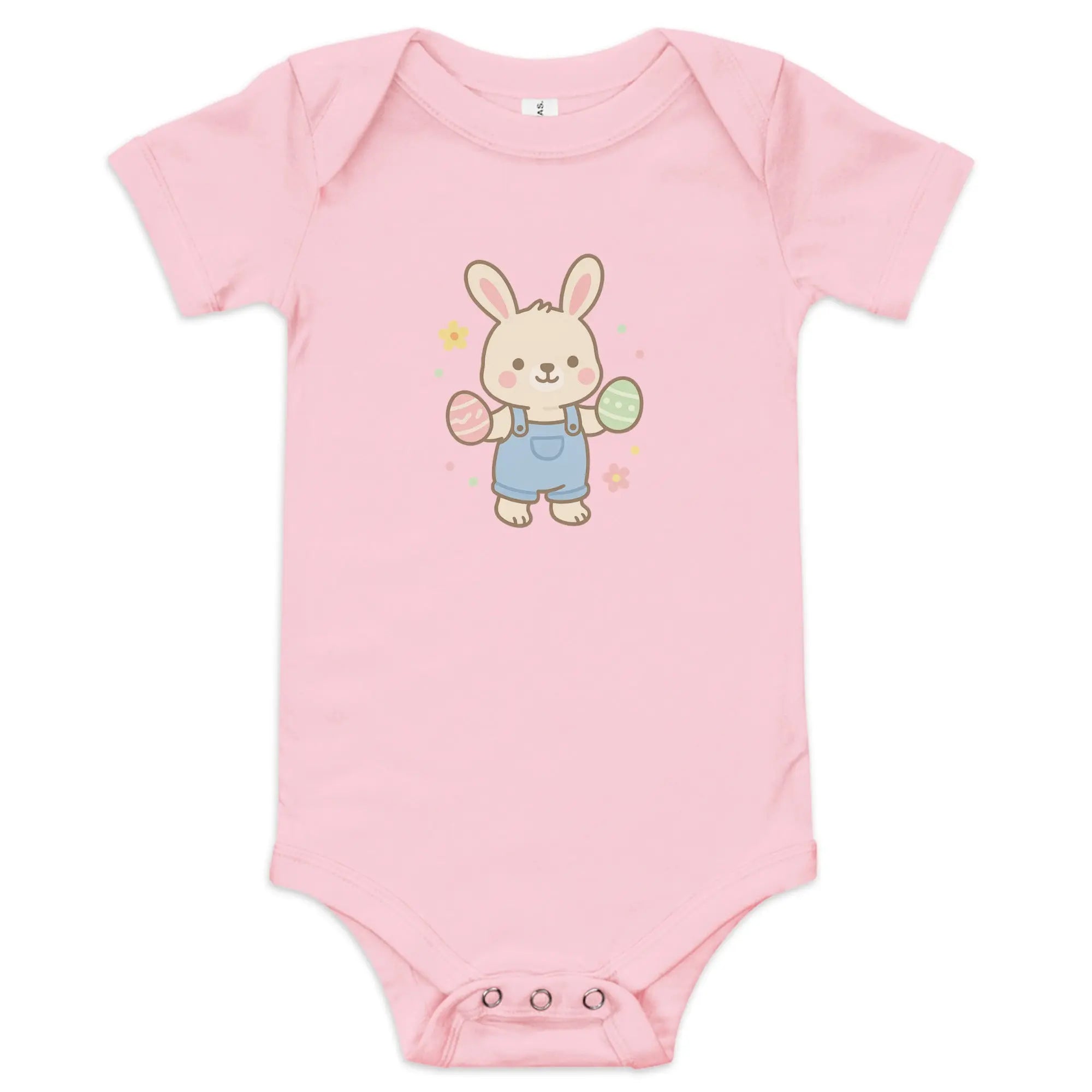 Baby short sleeve one piece - Little Bunny