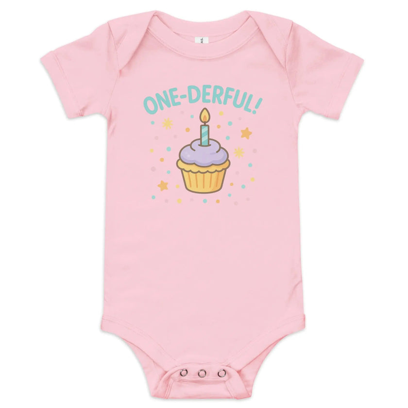 Baby short sleeve one piece - One-Derful