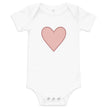Baby short sleeve one piece - Big Heart