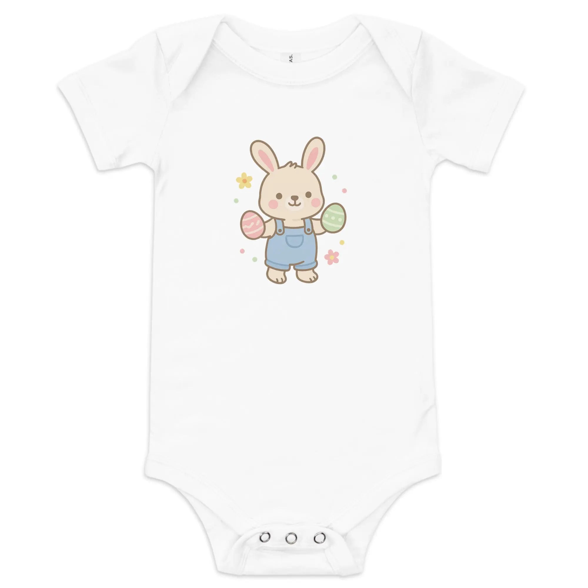 Baby short sleeve one piece - Little Bunny
