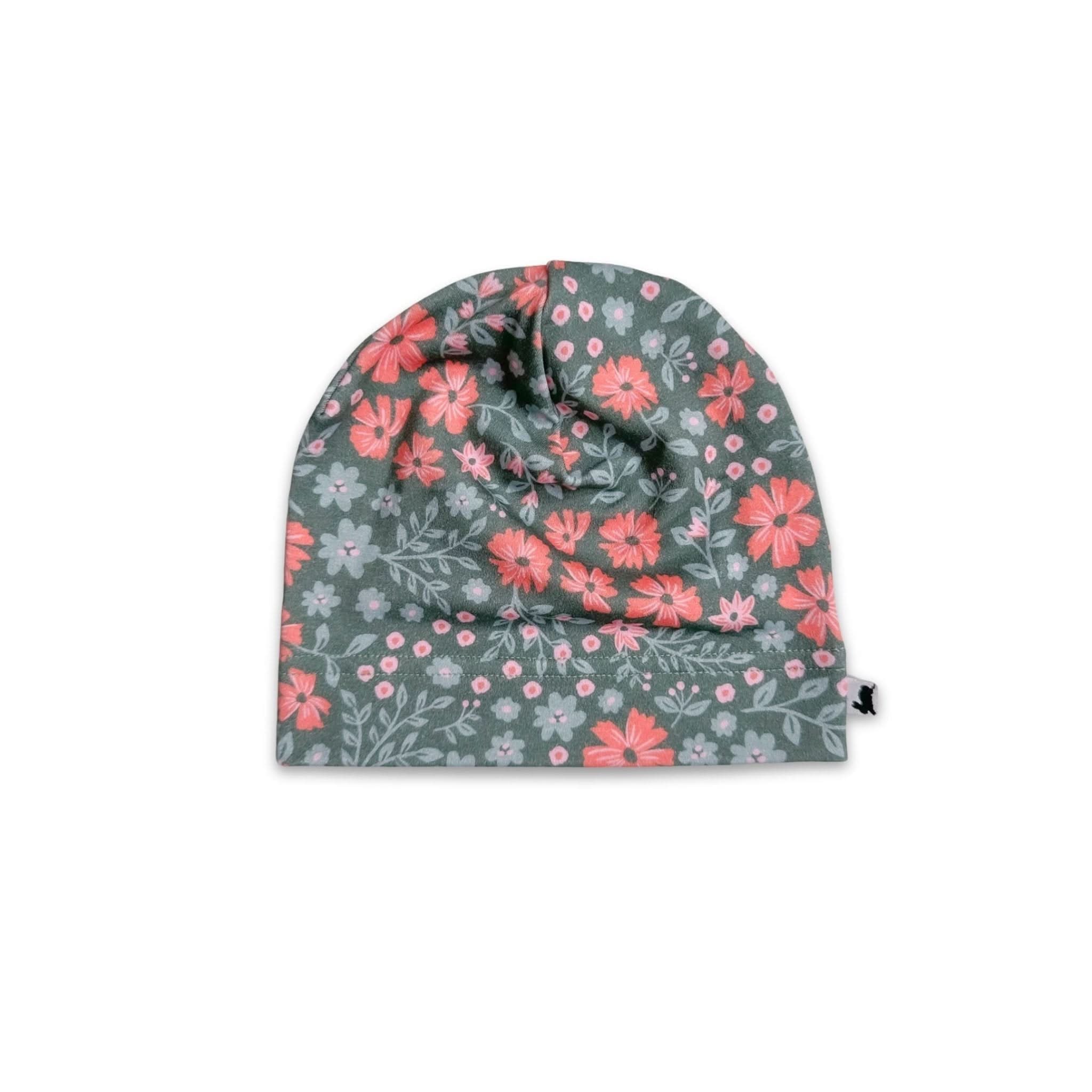 Baby/Kids' Bamboo Beanie | Eucalyptus Gingham