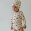 Baby/Kids' Bamboo Beanie | Rainbow Stripe
