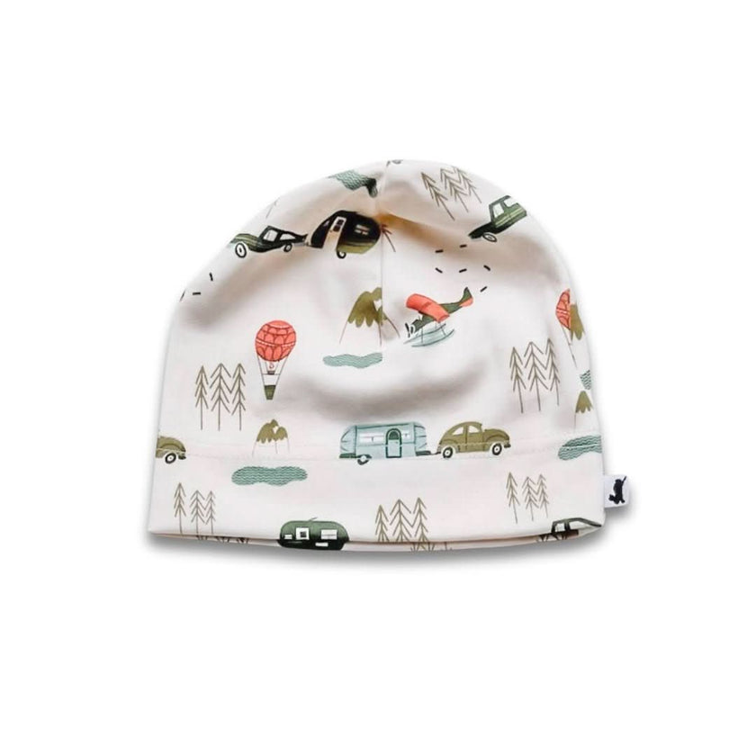 Baby/Kids' Bamboo Beanie | Berry Stripe