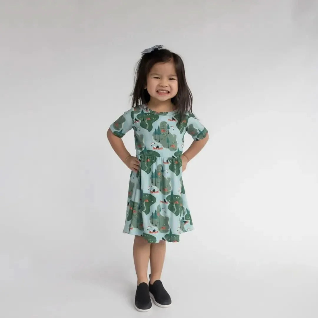 Baby/Kids' Bamboo Daphne Dress | Travel