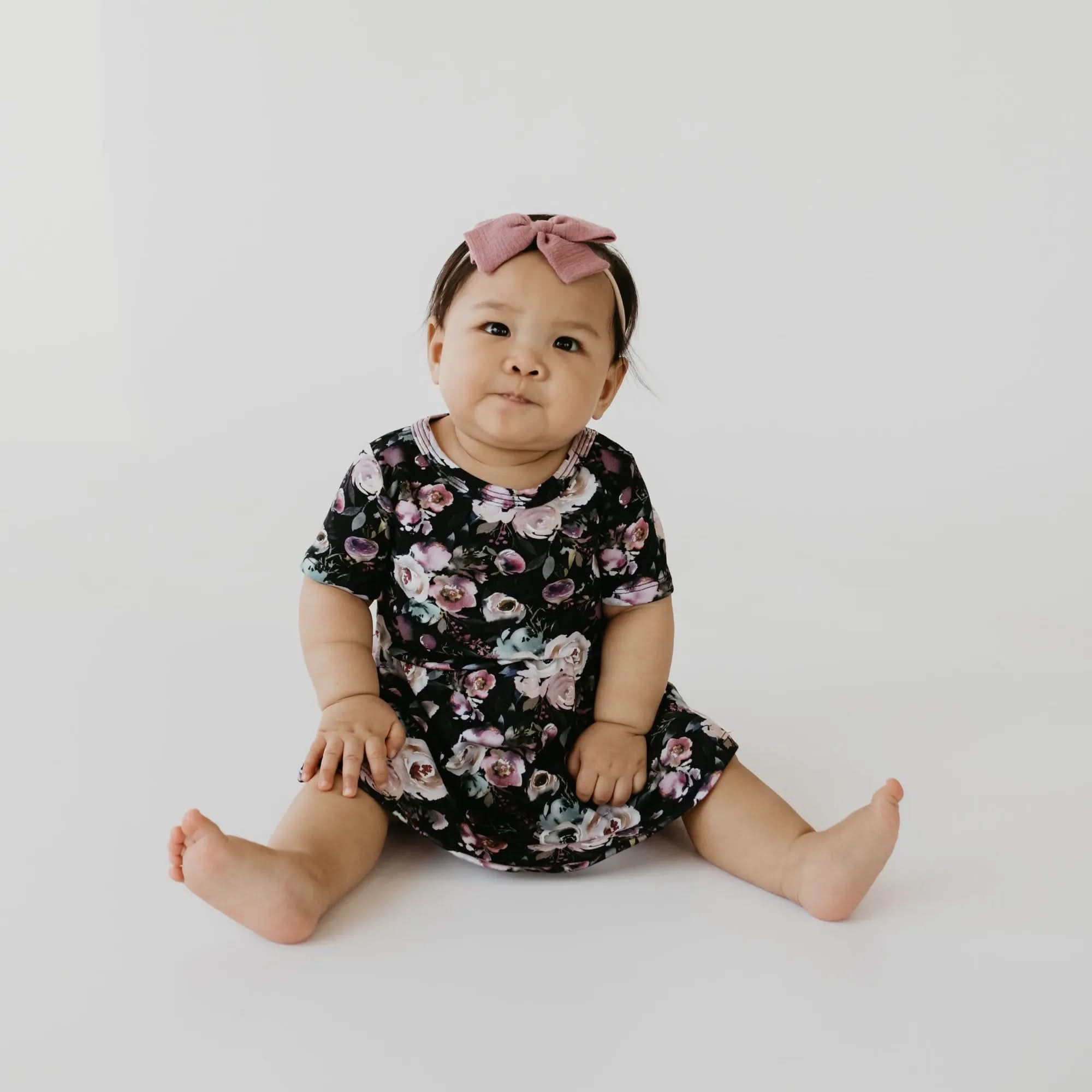 Baby/Kids' Bamboo Daphne Dress | Watercolour Floral