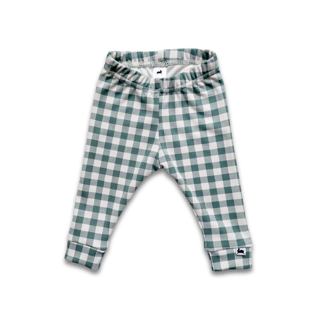 Baby Bamboo Leggings | Berry Stripe