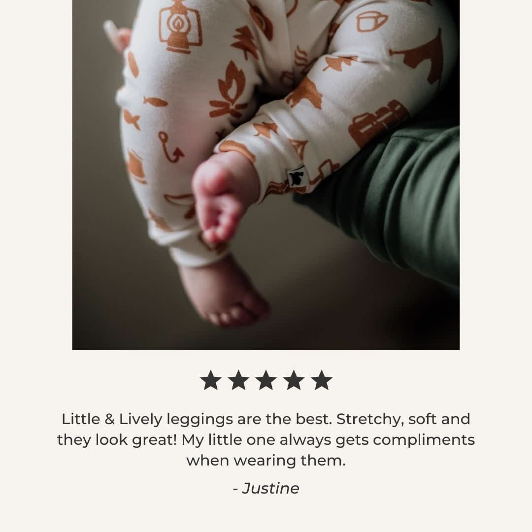 Baby Bamboo Leggings | Camping