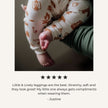 Baby Bamboo Leggings | Rainbow Stripe