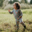 Baby Bamboo Leggings | Rainbow Stripe