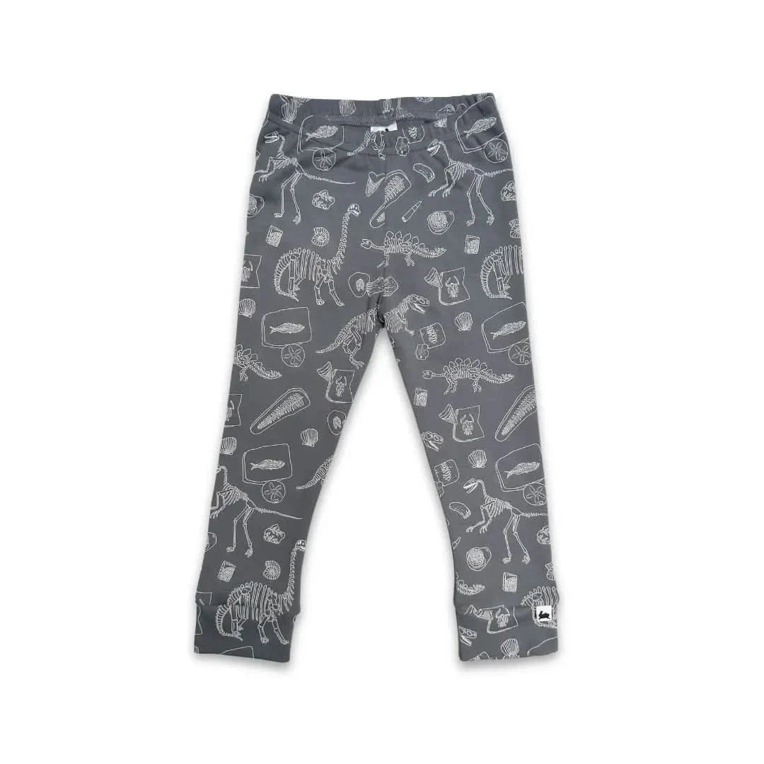 Baby Bamboo Leggings | Bison Plaid