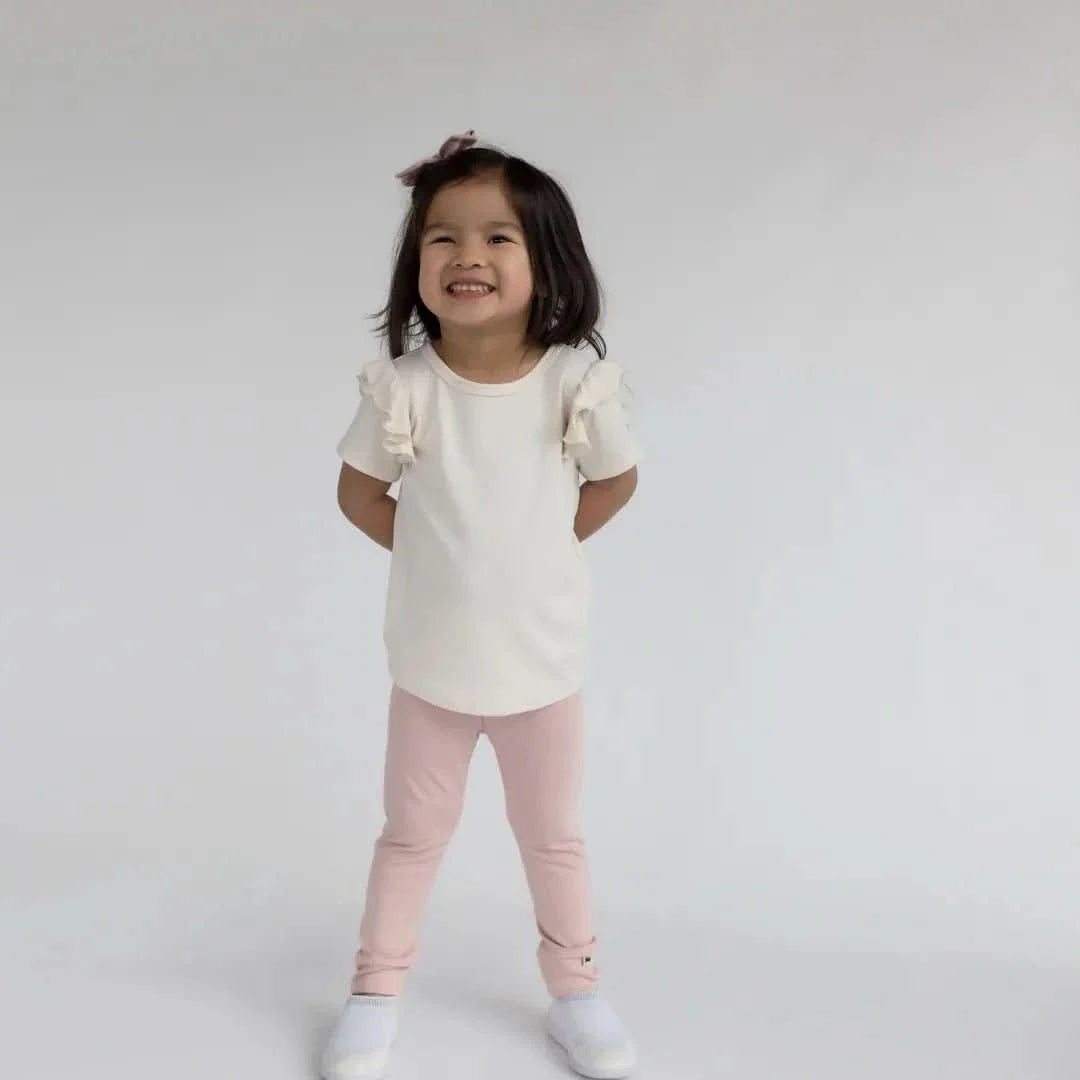 Baby Bamboo Leggings | Charcoal