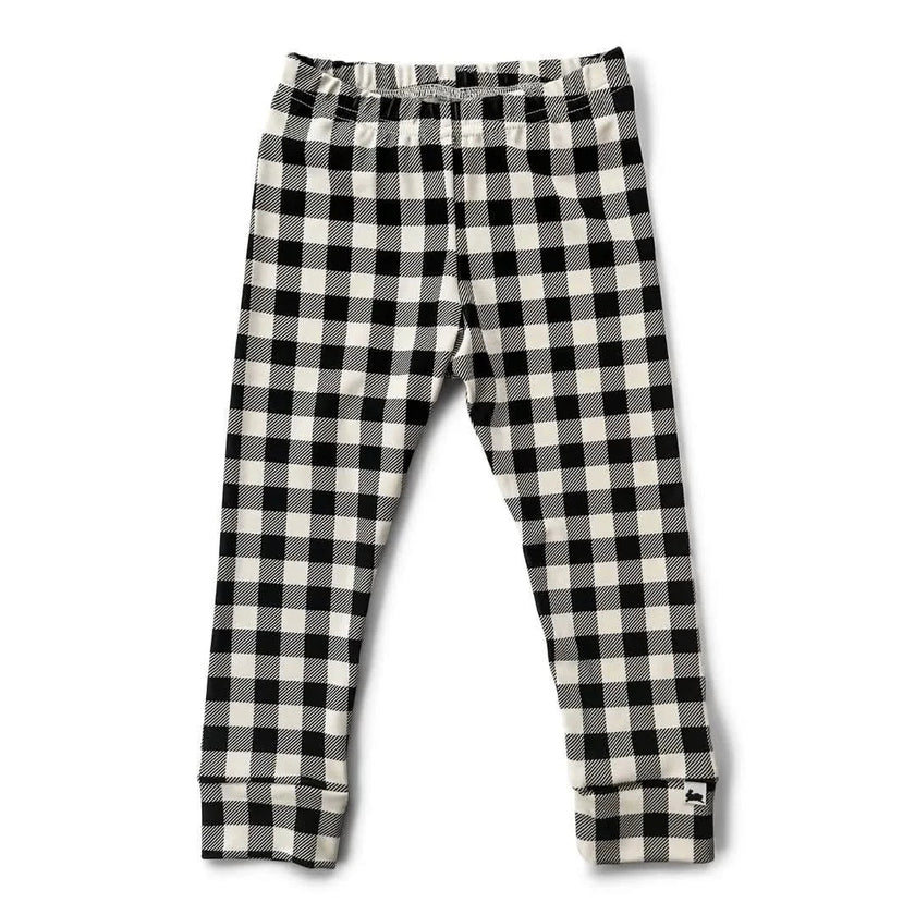 Baby Bamboo Leggings | Rainbow Stripe