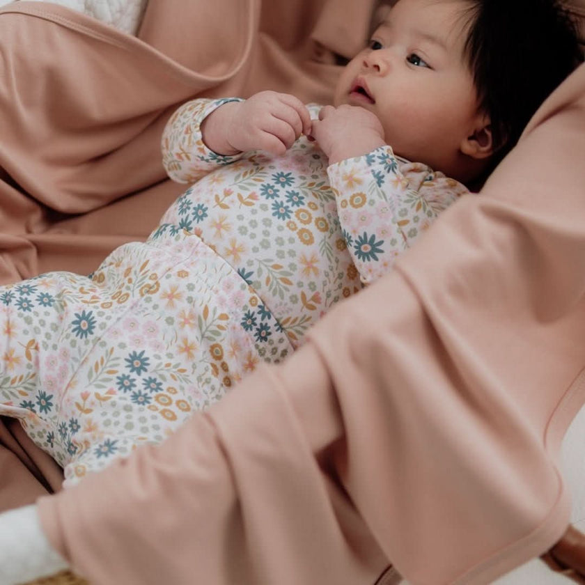 Baby Bamboo Leggings | Pastel Blooms