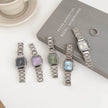 Retro Small Square Watch Female Steel Strap  Dress Watch