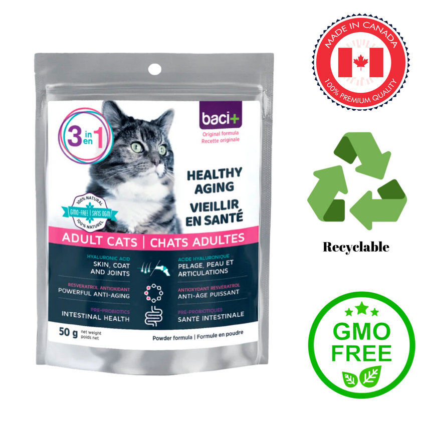 Baci+ - 3-In-1 Healthy Aging For Adult Dogs & Cats