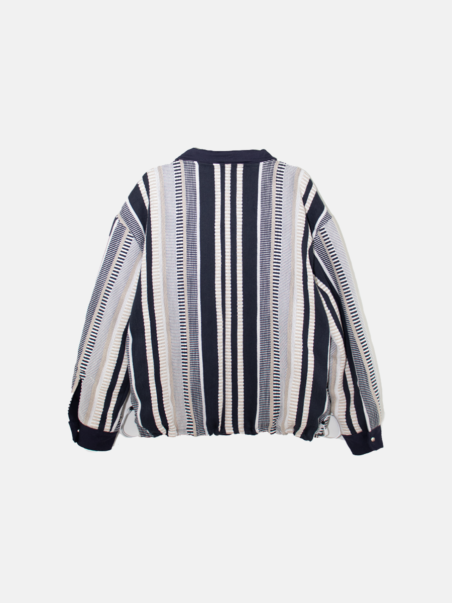 Blouson réversible - Jacquard ligné