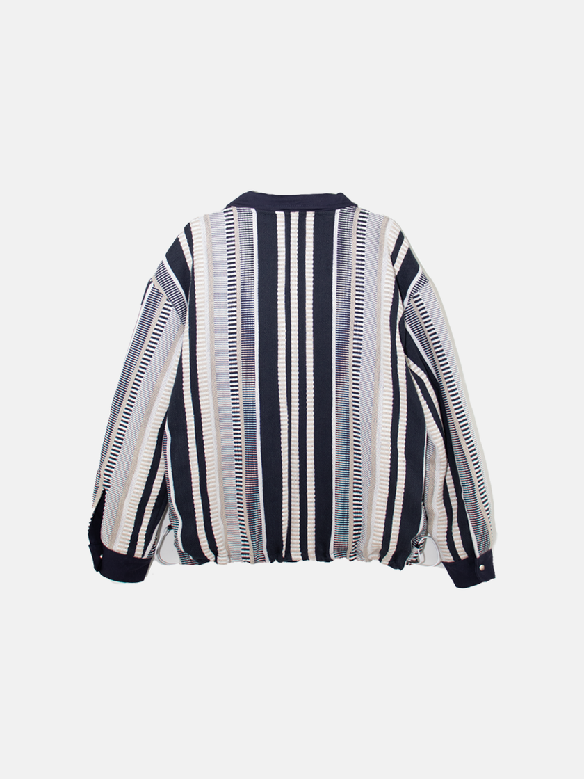Blouson réversible - Jacquard ligné