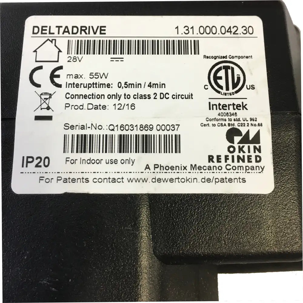 Backrest Motor for 2 Motor Lift Chairs