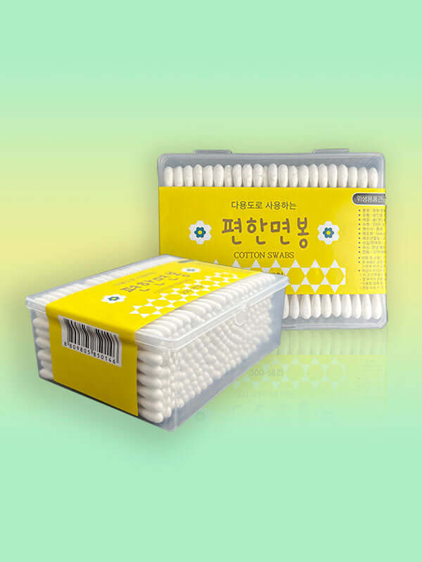B.Adeline Wooden Cotton Swab 200pcs