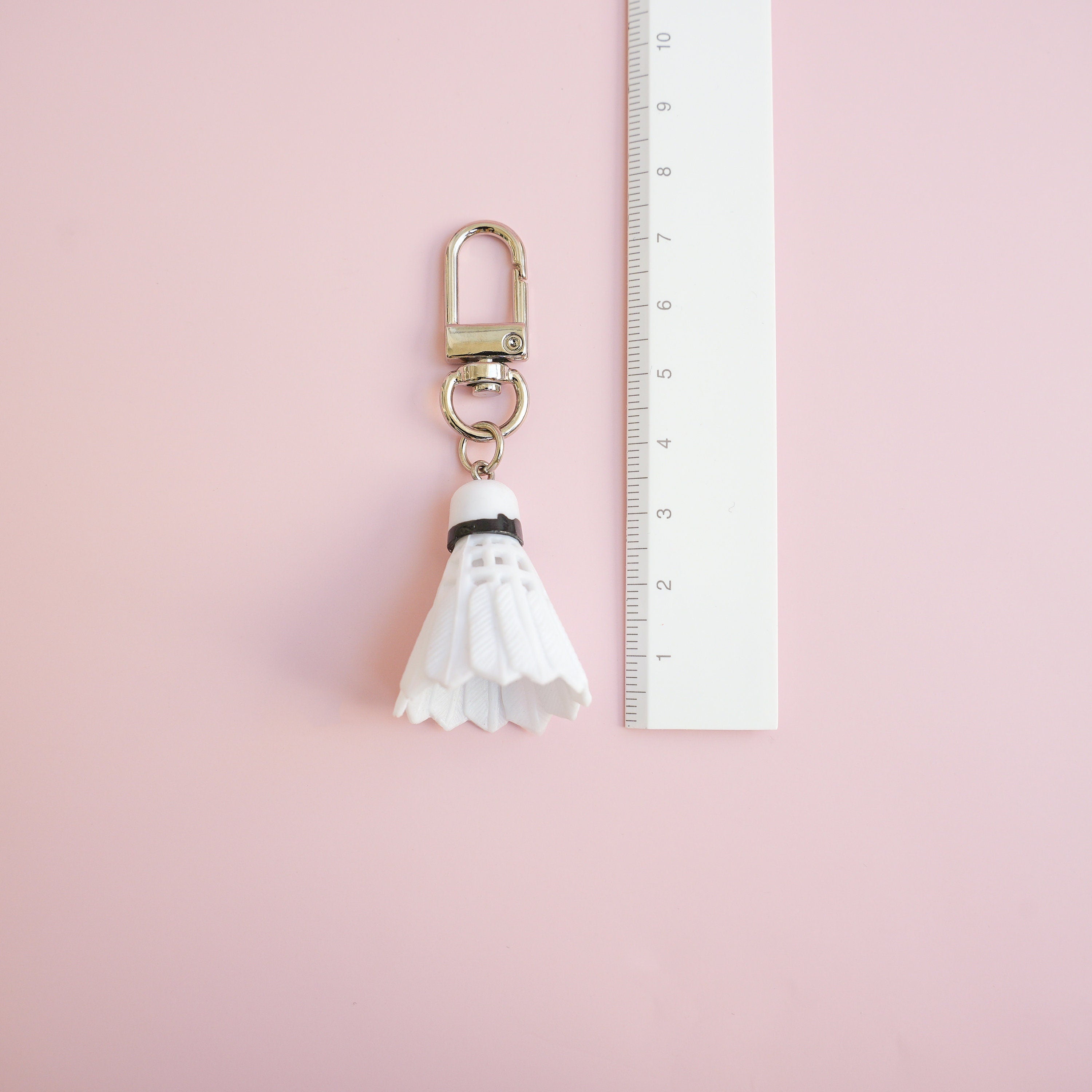 Badminton Keychain