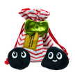 Bag of Coals - Christmas 3 in 1 Plush Dog Toy