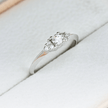 Bague Cluster en or 14K -18K ou platine et diamants