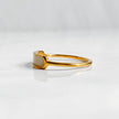 Bague dorée en nacre naturelle plaqué or 18K | CALYPSO
