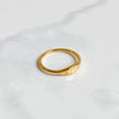 Bague dorée soleil en acier inoxydable plaqué or 18K | ASTRAÉA