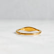 Bague dorée soleil en acier inoxydable plaqué or 18K | ASTRAÉA