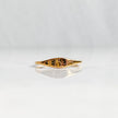 Bague dorée soleil en acier inoxydable plaqué or 18K | ASTRAÉA
