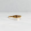 Bague dorée soleil en acier inoxydable plaqué or 18K | ASTRAÉA