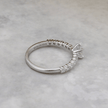 Bague Éclat Moissanites 0.5 ct + 0.42 ctw