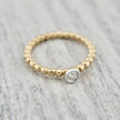 Bague Épure Diamant 0,07 CT