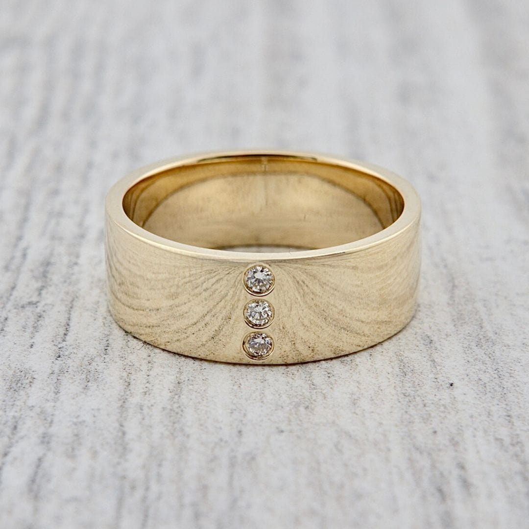 Bague Jonc Urbain - Diamants
