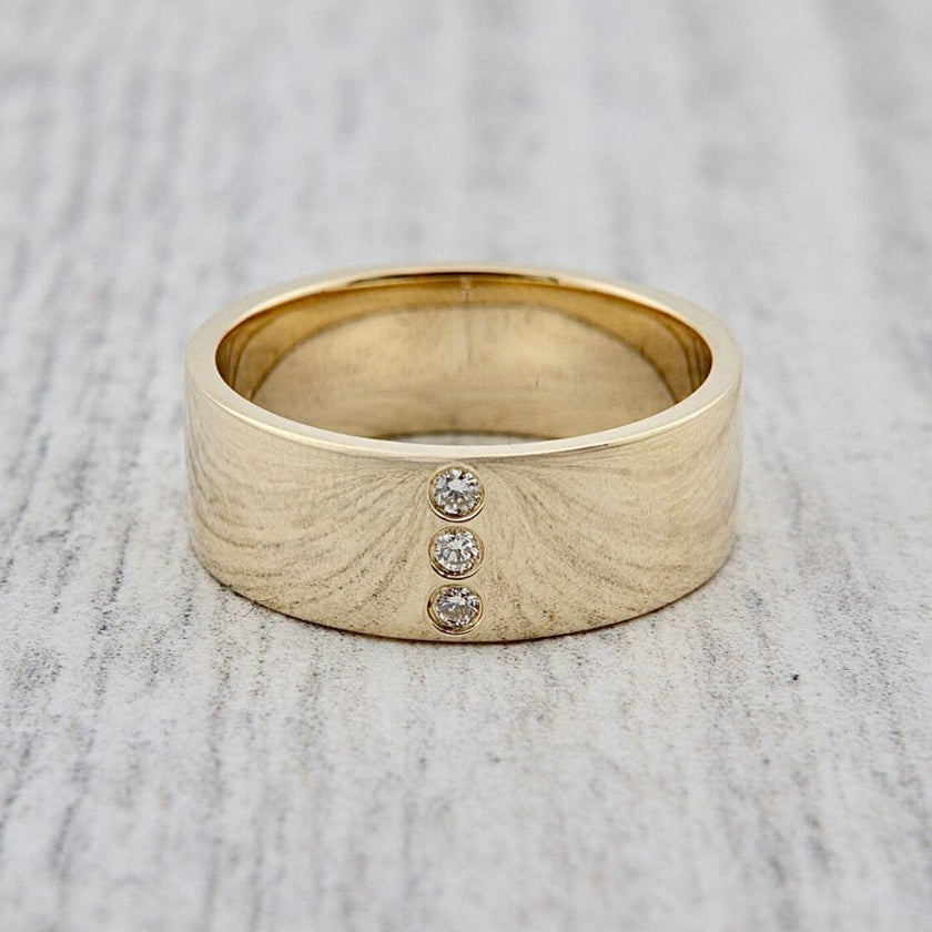 Bague Jonc Urbain - Diamants