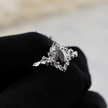 Bague Moissanites noires