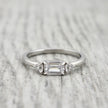 Bague Prisme en argent sterling