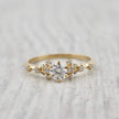Bague solitaire Nuage - Moissanites