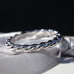 Bague Torsade en argent sterling