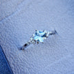 Bagues Princesse en or 14K - 18K, aigue-marine et diamants