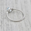 Bagues Princesse en or 14K - 18K, aigue-marine et diamants