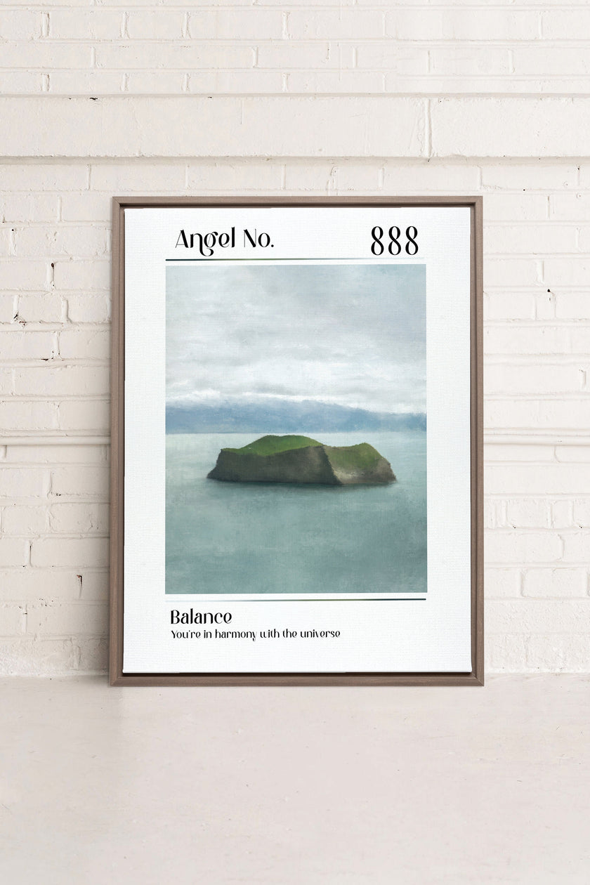 Balance, Oeuvre sur toile étirée