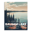 Balsam Lake Provincial Park 'Explored' Poster, Canada Parks